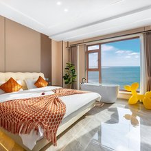 秦皇岛蜗壳loft一线海景公寓(金梦海湾海底世界店)