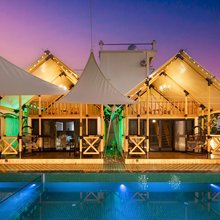 云水山居·Zen Tent Villa｜野奢泳池花园庭院美宿(三亚西岛店)