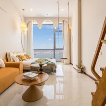 鸣海居海景LOFT公寓(威海站韩乐坊店)