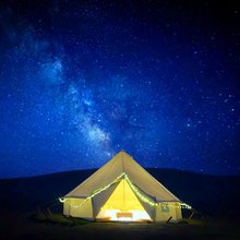 敦煌莎莎的星空沙漠露营基地