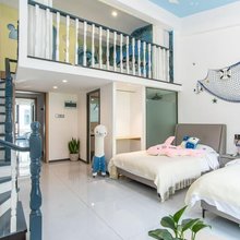 潮与汐·亲子滑梯loft民宿(第三海水浴场店)