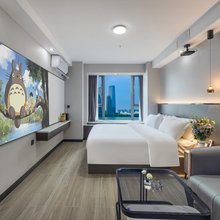 溪岛·湖景影院公寓(长沙岳麓区梅溪湖西地铁站店)