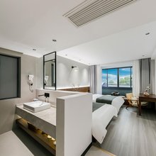 朱家尖海泰宅江|素白轻奢Art·雪羽静界美宿(蜈蚣峙码头店)