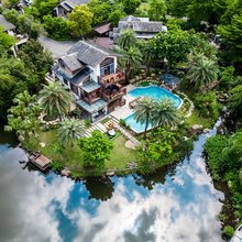 碧桂园样板房全境岛屿湖畔别墅