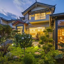 乐道云楠|Mountain View楼顶花园|日照金山花园度假设计师客栈