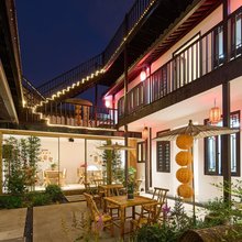 花筑·如你所院·屋顶咖啡·古越水乡院落(鲁迅故里书圣故里店)