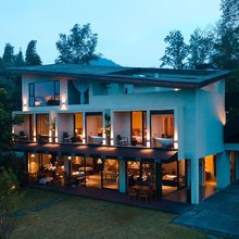 崇州竹外·香樟树下设计师野奢Villa(道明竹艺景区店)