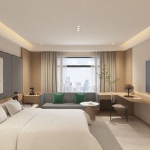 观影民宿(蝶湖公园滨河新城地铁站店)