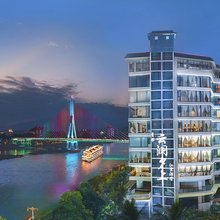 西双版纳景洪云澜夕上·高空江景设计酒店(告庄西双景星光夜市店)