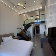 齐悦水岸loft复式民宿(淄博图书馆大剧院店)