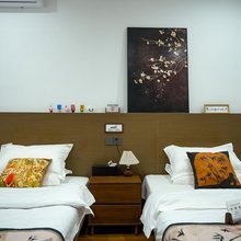 竹宿·Haven轻中式风格|原木闲隅慢生活Aura度假美宿(洛邑古城店)
