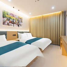 美延·智能酒店(延吉延边大学网红墙店)