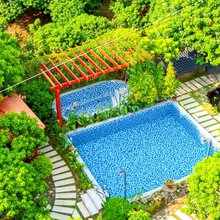 广州悦和园花园泳池伴溪温泉度假民宿(石门森林公园店)