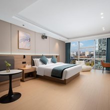 青橙酒店(华中科技大学地铁站店)