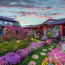 墨竹瓦舍 Snow mountain.Garden 雪山观景花园美宿.客栈