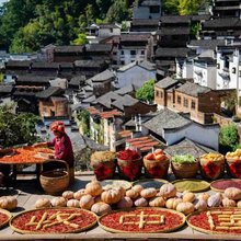 山上独层四室一厅民宿(篁岭景区店)