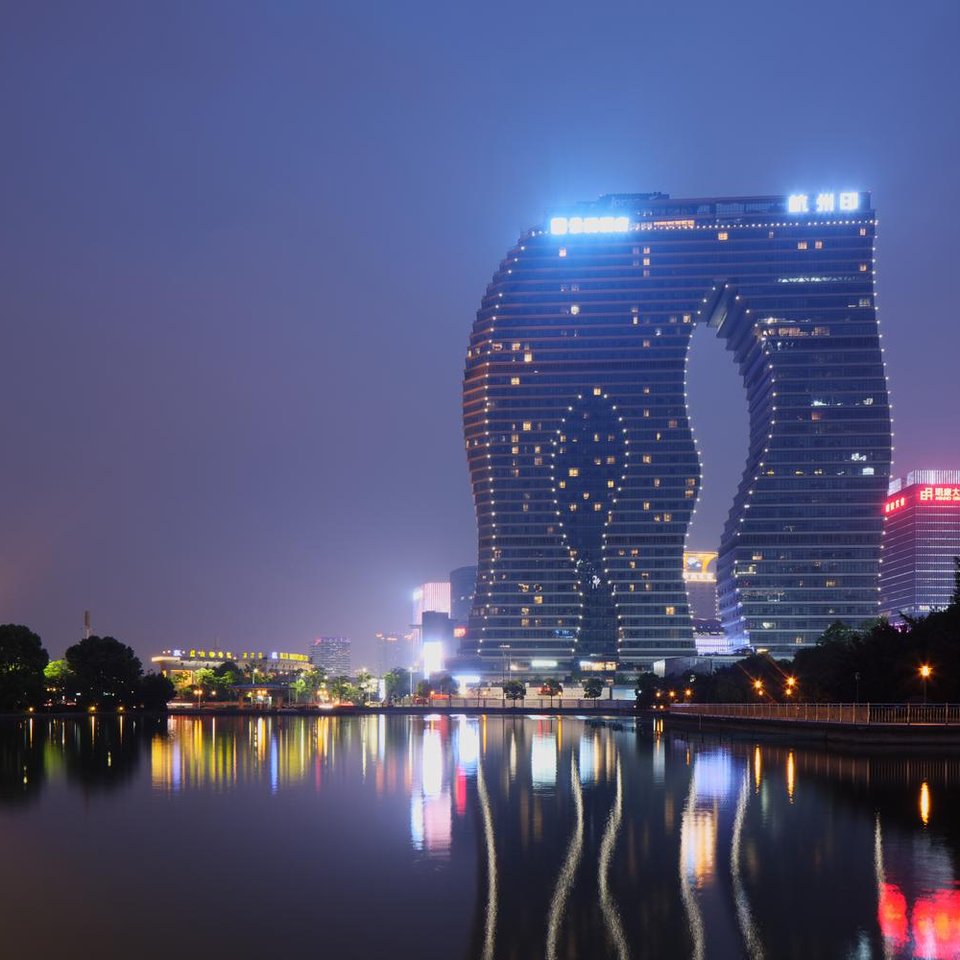杭州最高的酒店图片
