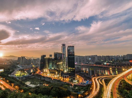重庆观音桥北城天街图片