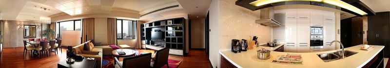 the Sandalwood, Beijing Marriott Executive ApartmentsGuest Room