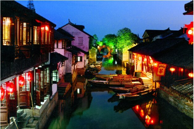 Jingou Inn Riverside CourtyardOver view