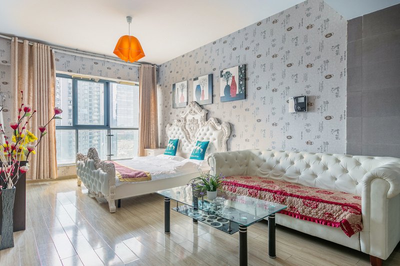 Yashe Shangpin Apartment Hotel Guest Room