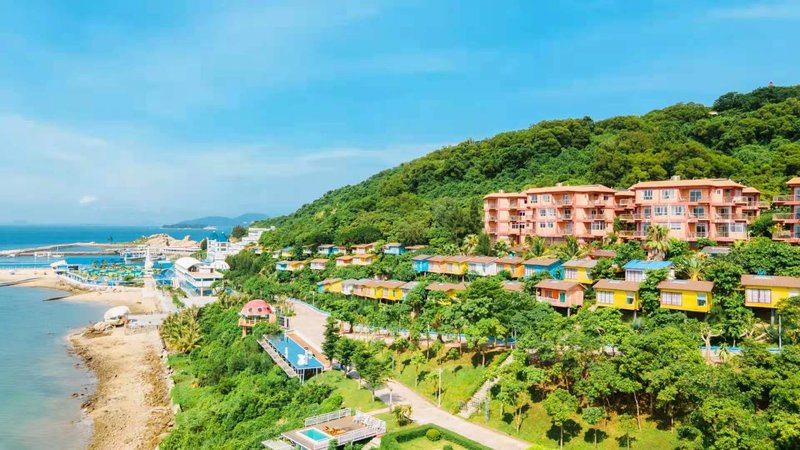 茂名放鸡岛生态旅游国际度假区酒店外景图