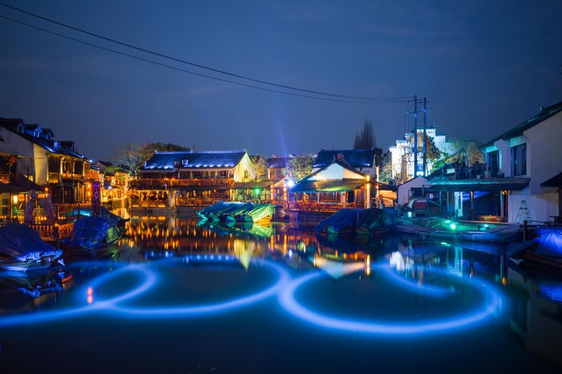 Zhouzhuang Linshui Renjia InnOver view