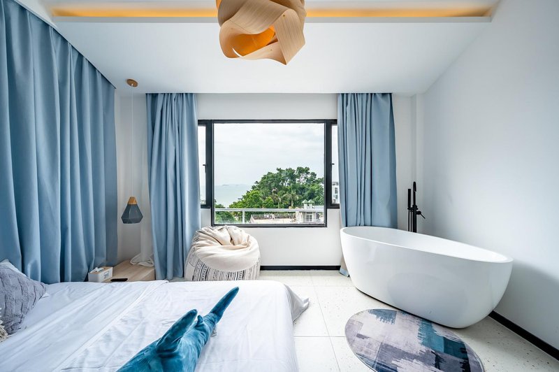 Rugu Wentao Seaview Design Guesthouse Guest Room