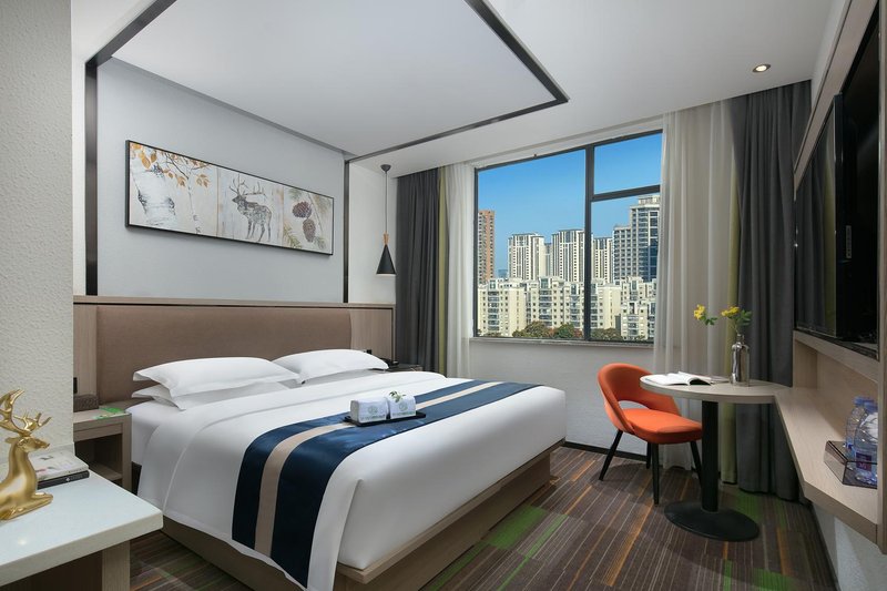 Moli Huakai Chain Hotel Huanggang Yiai Lake Guest Room