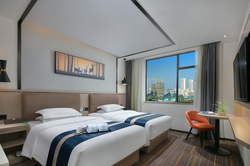 Moli Huakai Chain Hotel Huanggang Yiai Lake Guest Room