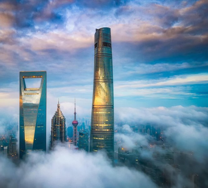 J Hotel Shanghai TowerOver view