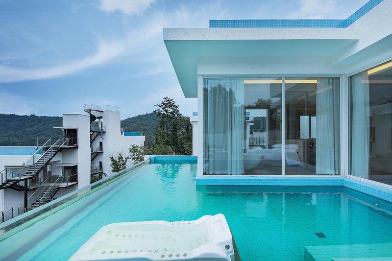 Moganshan LV Wild Luxury Heated Pool Resort·Suspension Hot Spring Hotel Guest Room