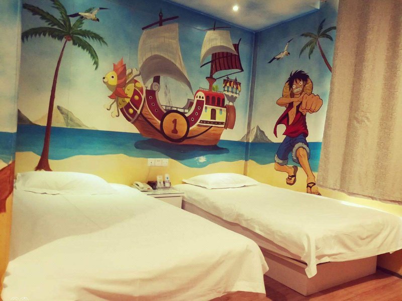 Dinggeman Space Theme Hotel Dongying Xicheng Guest Room