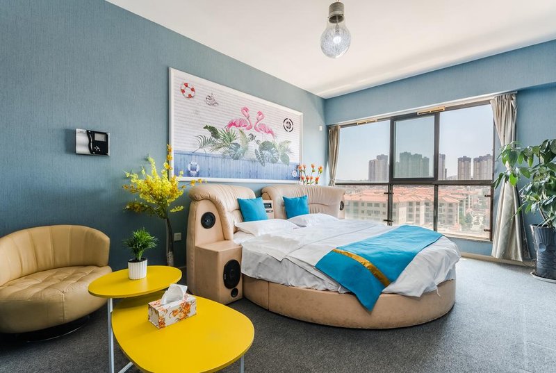 Yashe Shangpin Apartment Hotel Guest Room