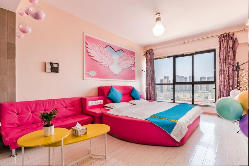 Yashe Shangpin Apartment Hotel Guest Room