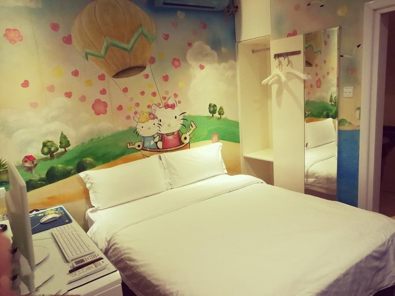 Dinggeman Space Theme Hotel Dongying Xicheng Guest Room