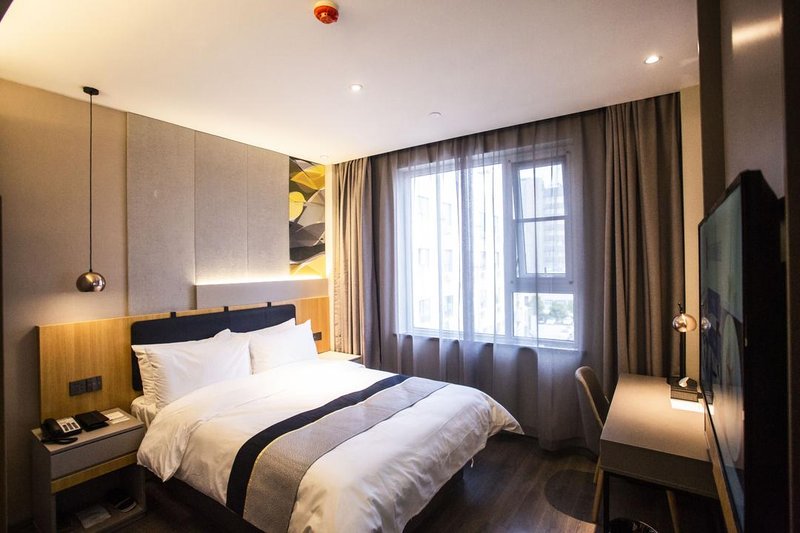 Homeinn Selected (Zaozhuang Xuecheng Guangming West Road High-speed Railway Station) Guest Room