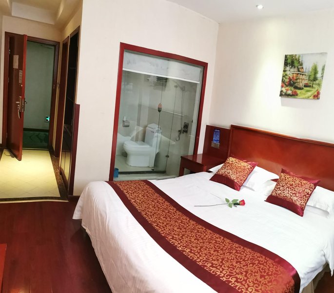 GreenTree Inn Anhui Bengbu Longhu Express Hotel Guest Room