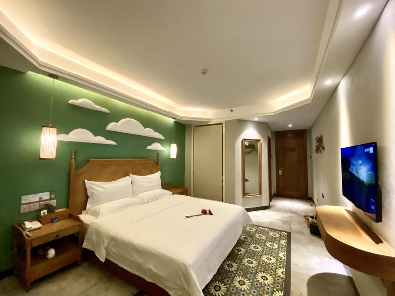 Yougu Inn (Haikou Riyue Plaza duty free shop) Guest Room