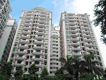 广州新珠江国际公寓外景图