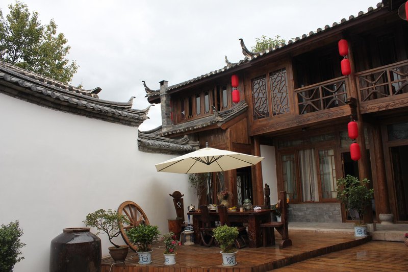 On the Road Mansion Lijiang  over view
