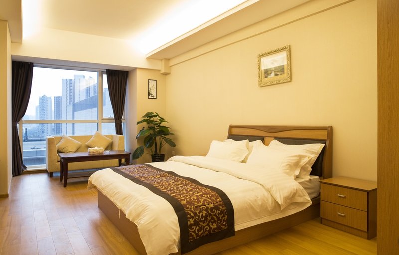 Chengdu Xinye Hotel Apartment Guest Room