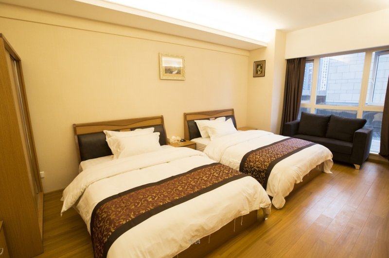 Chengdu Xinye Hotel Apartment Guest Room