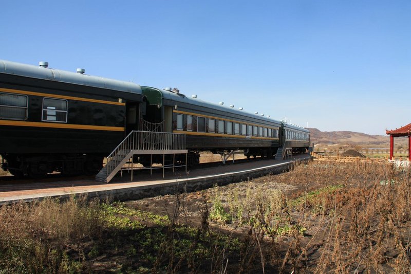 Dam paddock Mulan Culture Park A train Hotel Over view