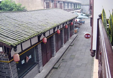 Ancient Town of Chongzhou Street jiangxuenan Hotel Over view