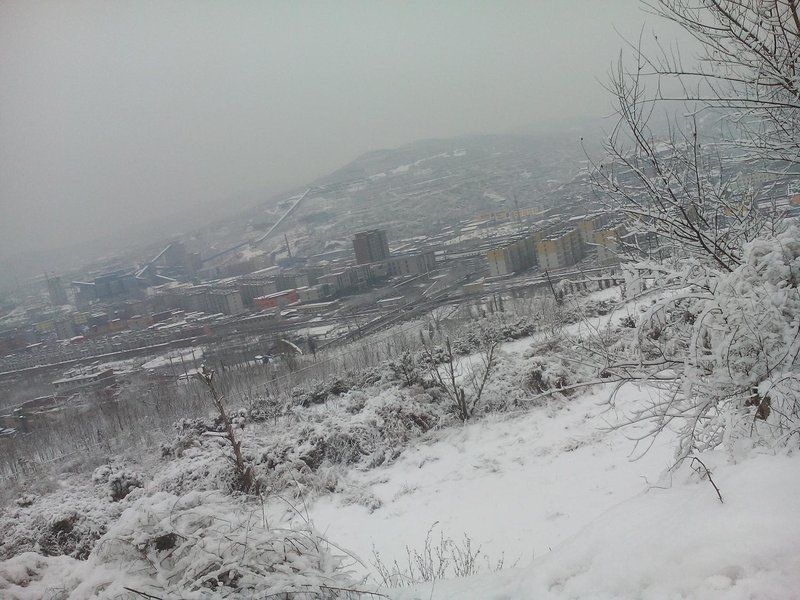 Zhaofengshen Ecological Park RidgeOver view