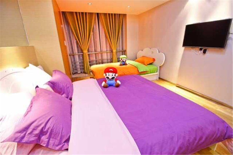 Mario Boutique Apartment Hotel (Xi'an Bell Tower Ancient City Wall) Guest Room