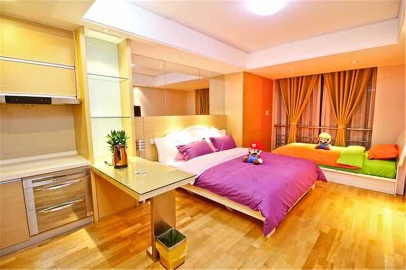 Mario Boutique Apartment Hotel (Xi'an Bell Tower Ancient City Wall) Guest Room