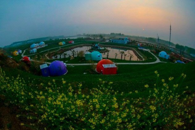 Xuyi international RV camping base Over view