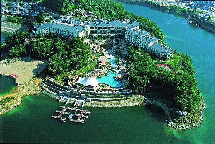 New Century Resort Qiandao LakeOver view